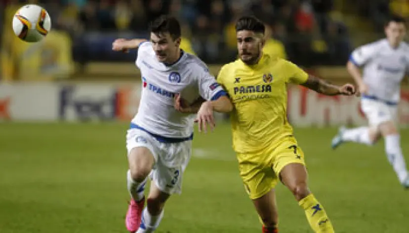 Dinamo Brest defender Maksim Vitus