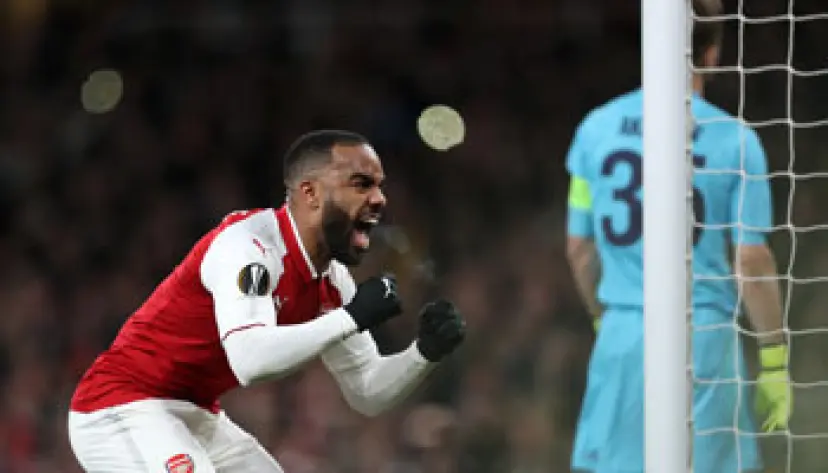 Arsenal striker Alexandre Lacazette