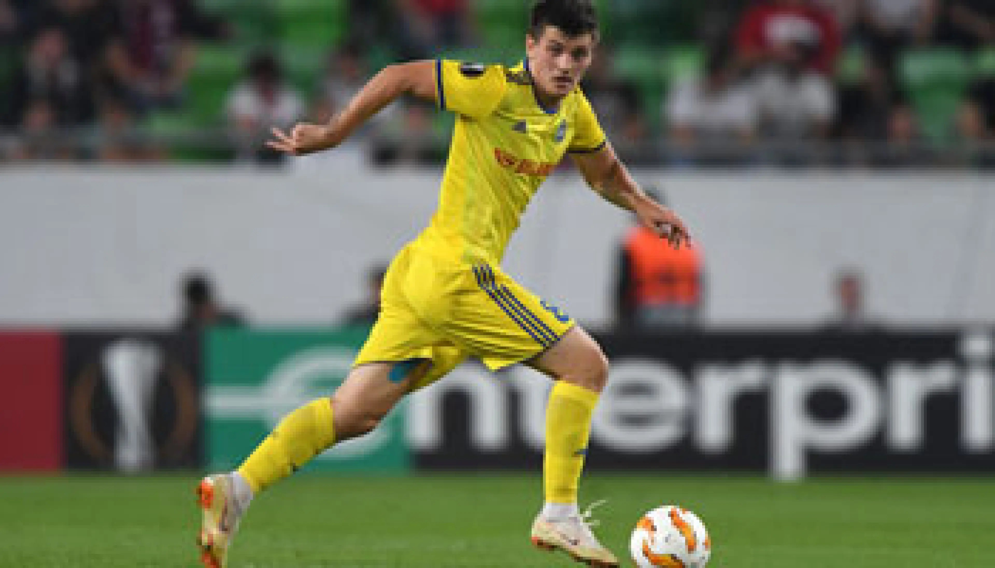 BATE midfielder Stanislav Dragun