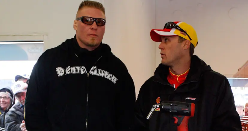 Brock Lesnar with viking beard