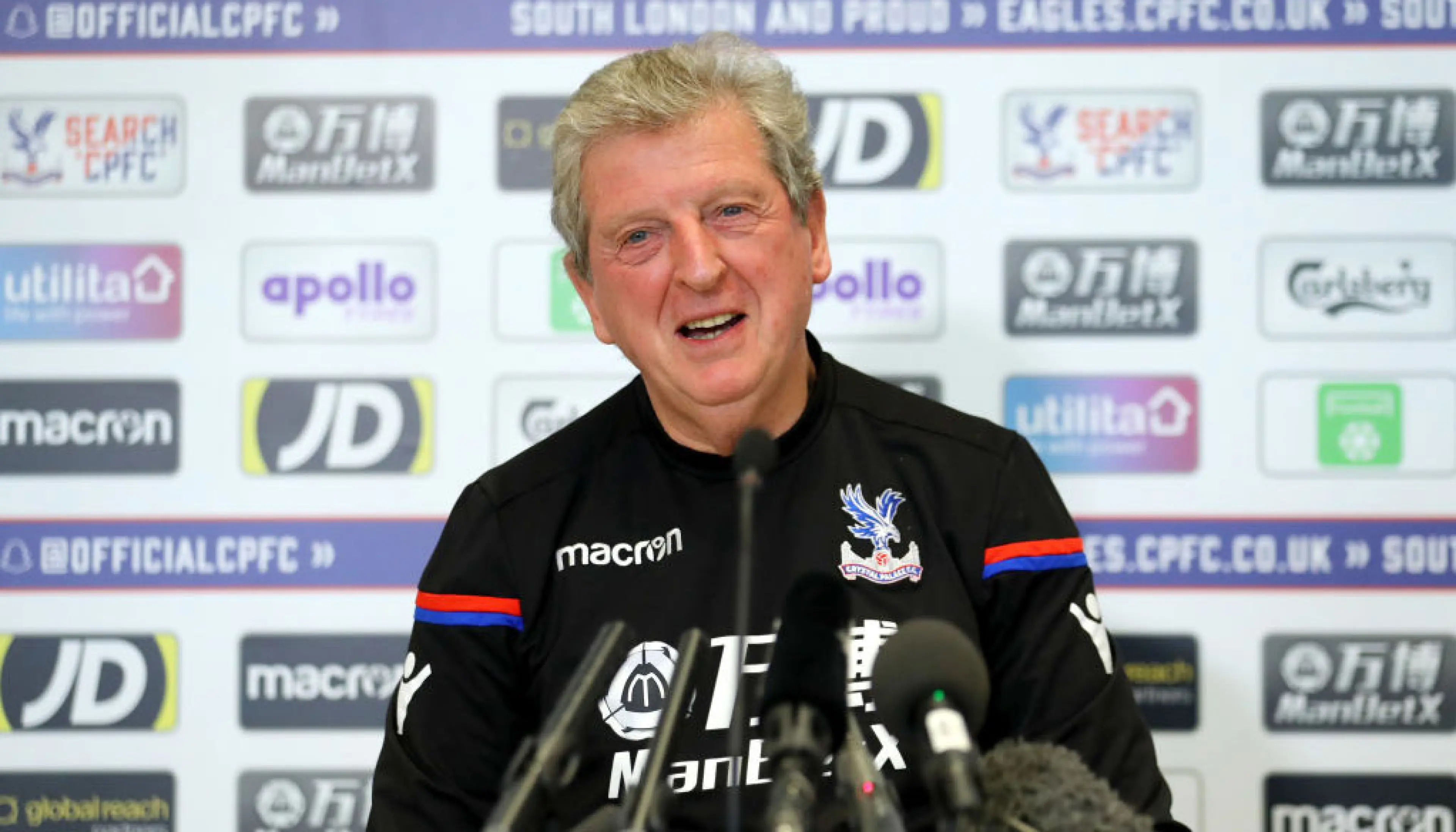 Crystal Palace boss Roy Hodgson