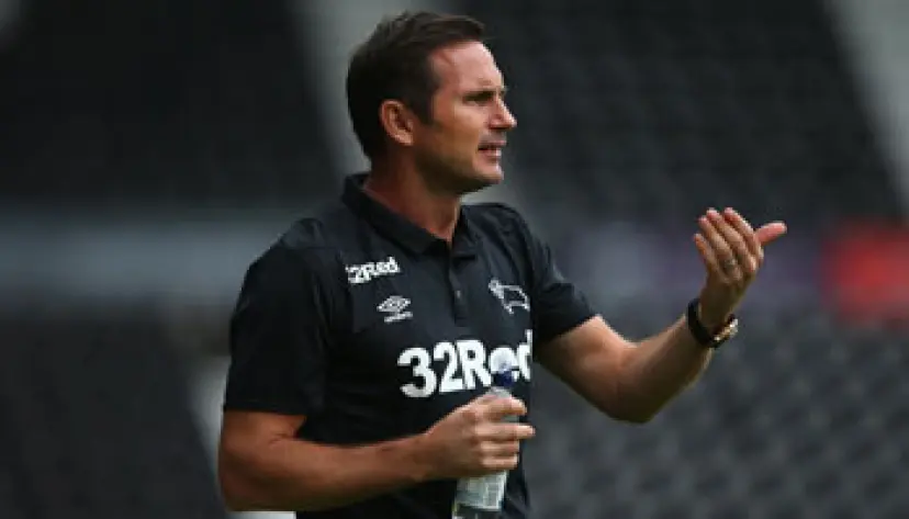 Derby boss Frank Lampard