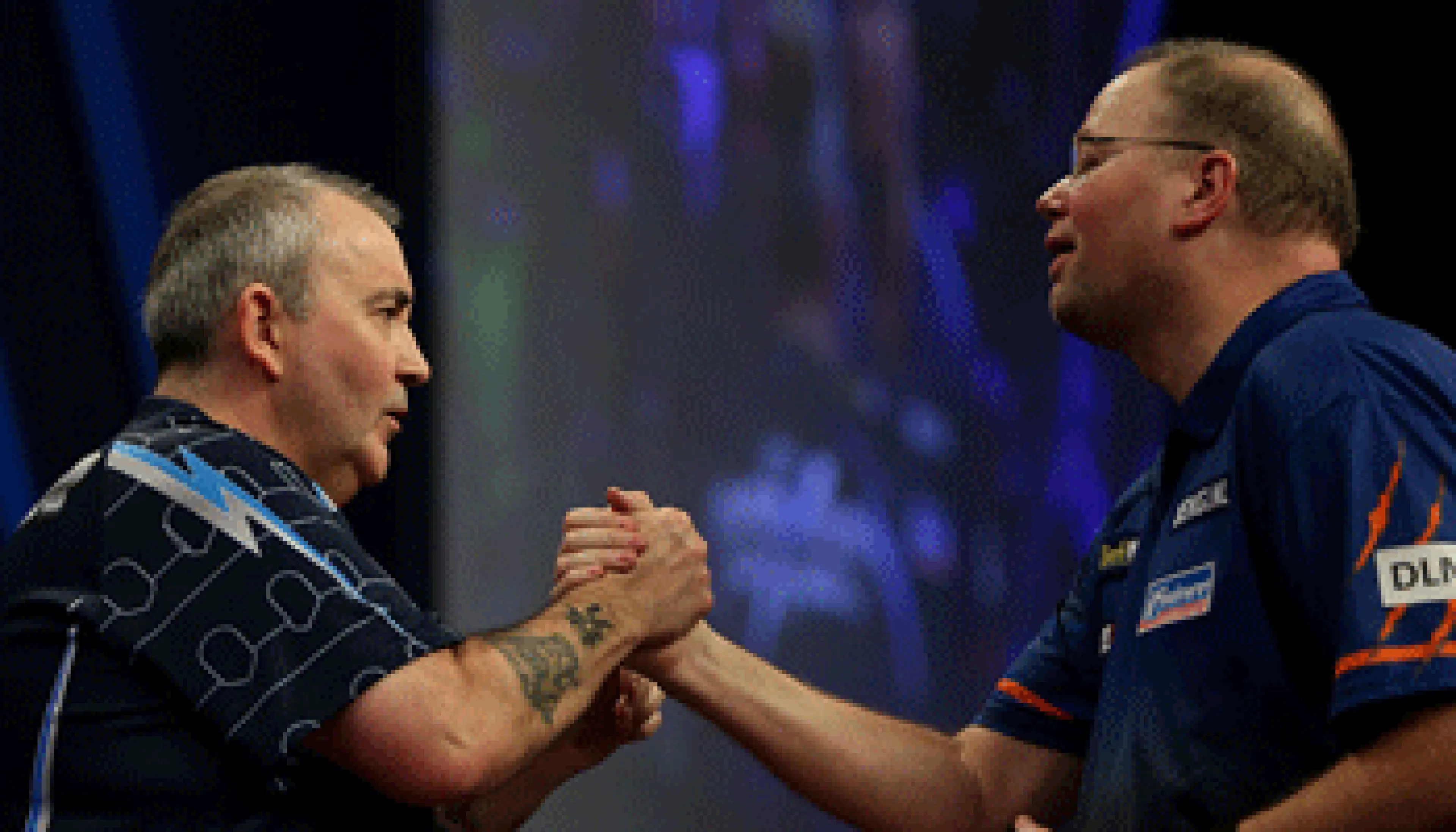 Phil Taylor and Raymond van Barneveld