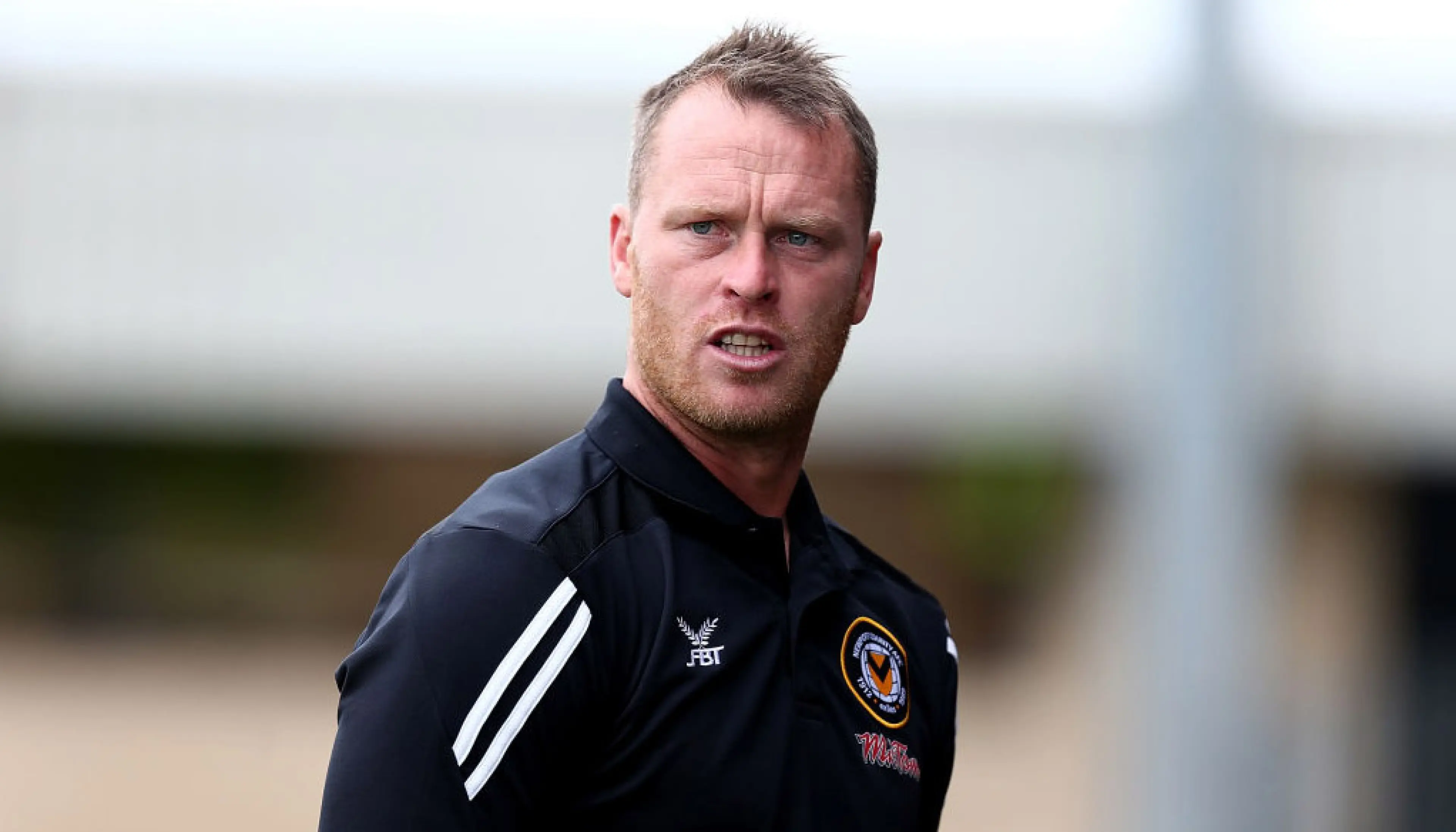 Newport manager Michael Flynn