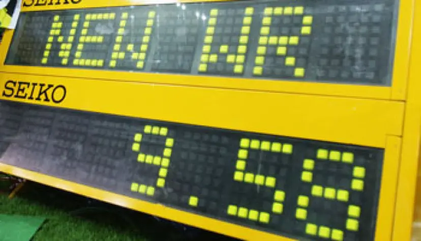 Usain Bolt’s 100m world record