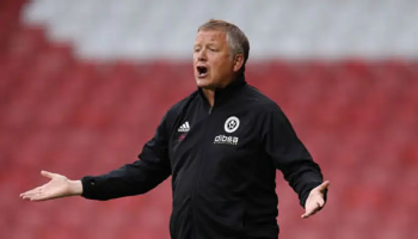 Sheff Utd boss Chris Wilder