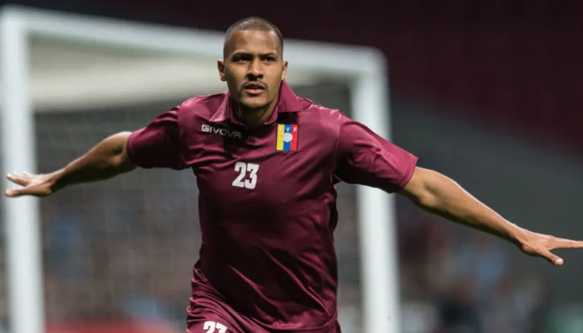 Salomon Rondon of Venezuela