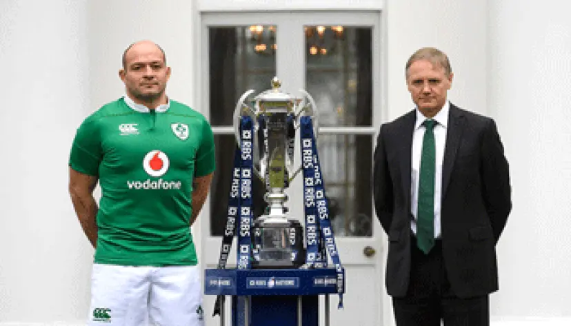 Ireland skipper Rory Best and coach Joe Schmidt