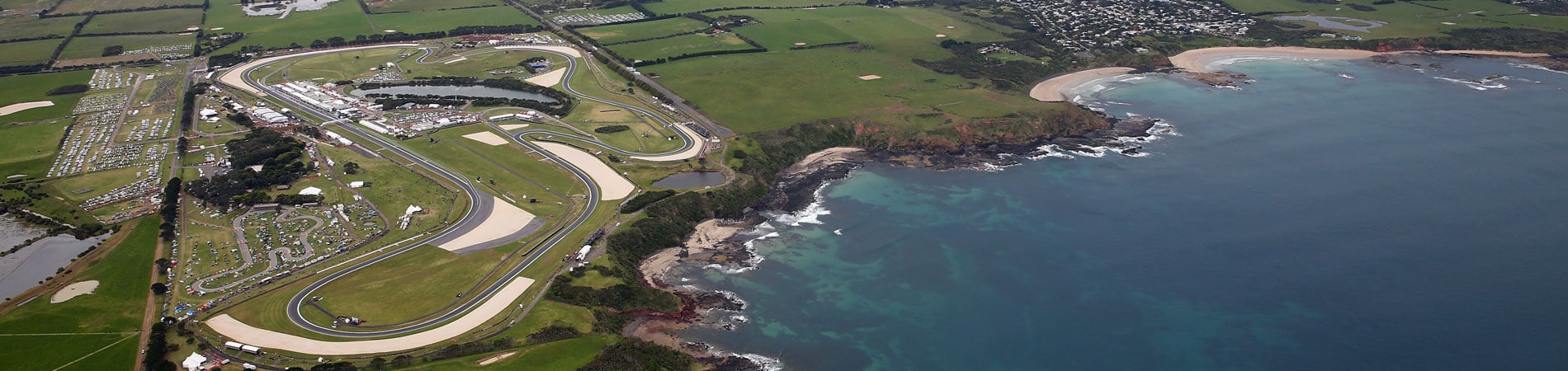 phillipisland Aerial view of the Phillip Island circuit