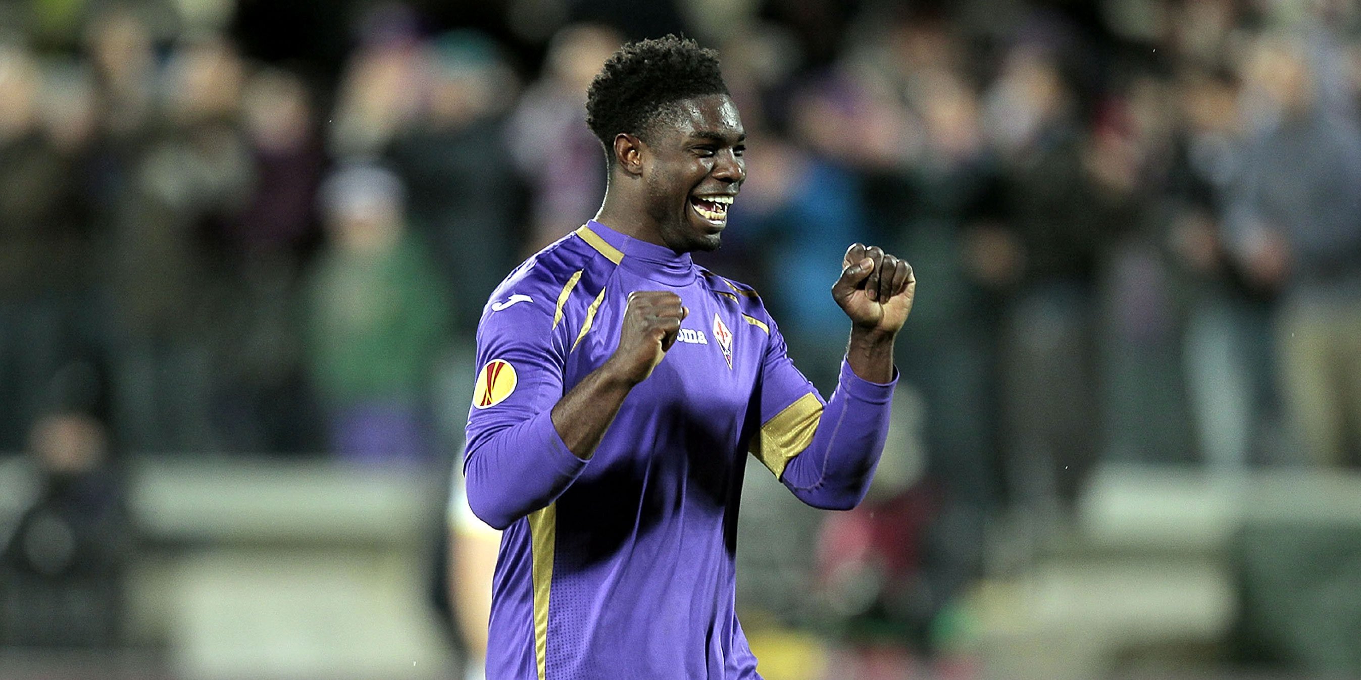 richardsfiorentina Micah Richards in action for Fiorentina