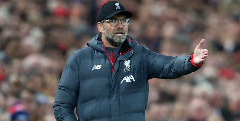 Liverpool FC v RB Salzburg: Group E - UEFA Champions League Liverpool manager Jurgen Klopp