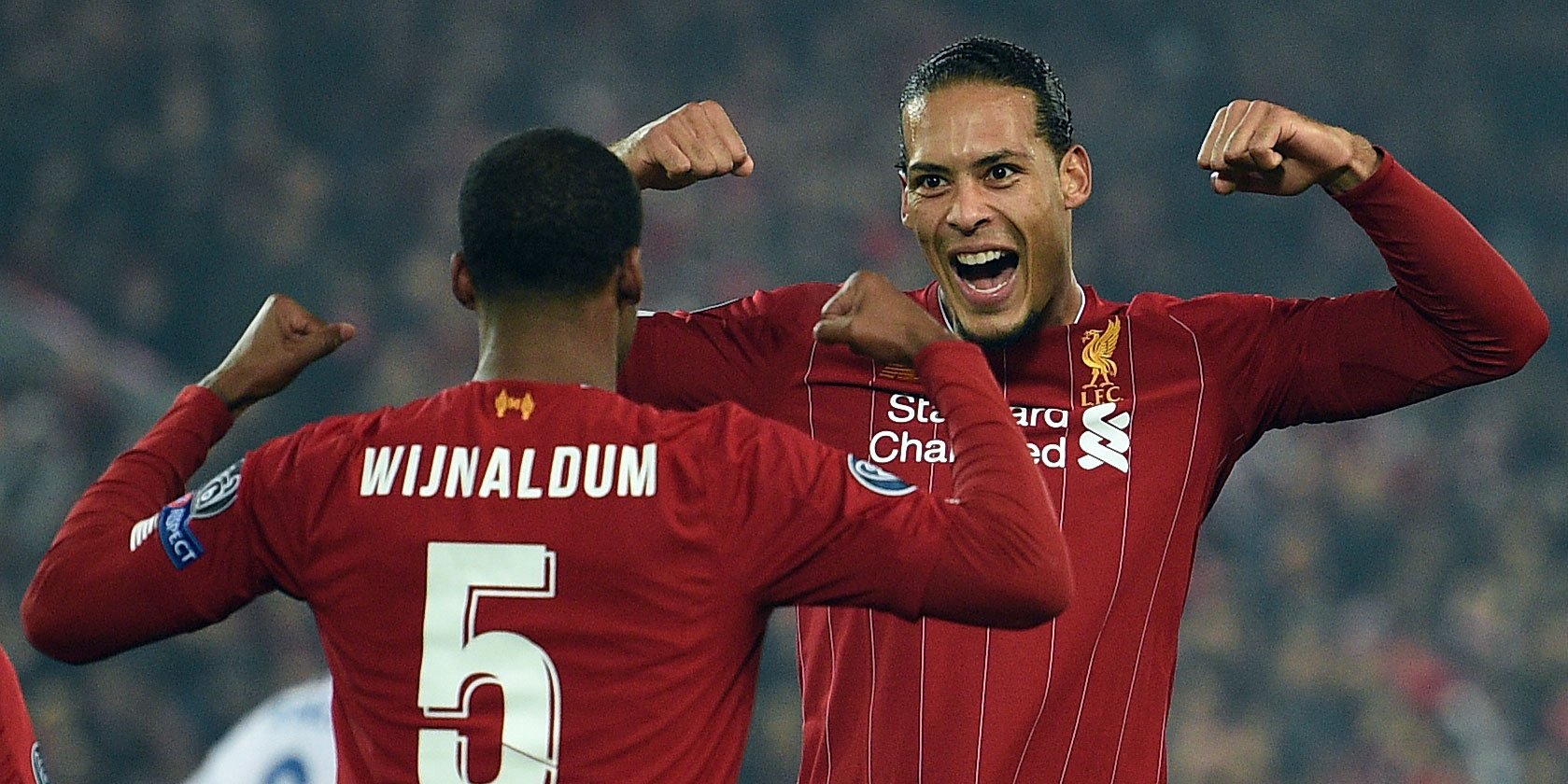 liverpool071119 Liverpool players celebrate