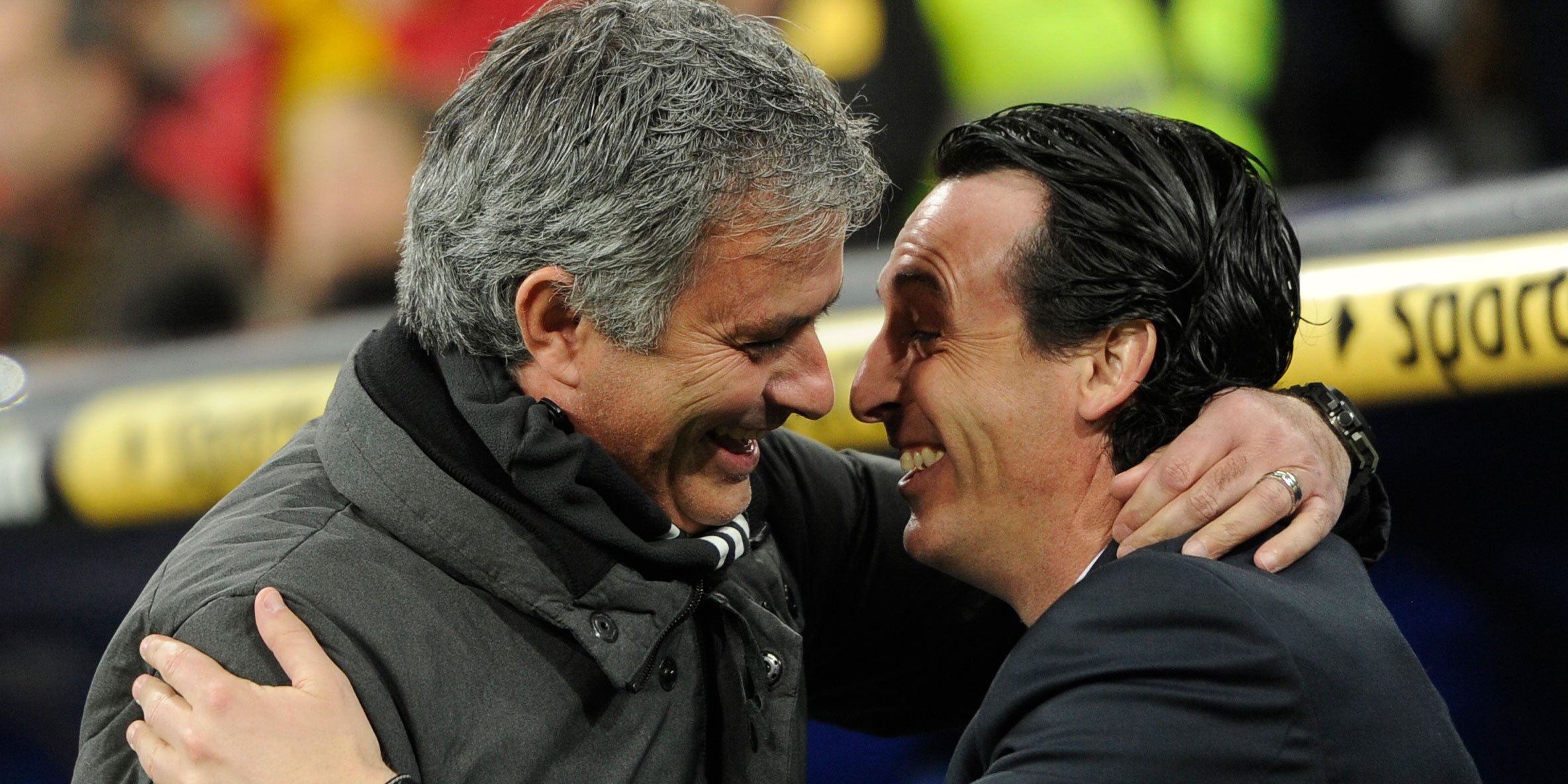 mourinhoemery Jose Mourinho and Unai Emery