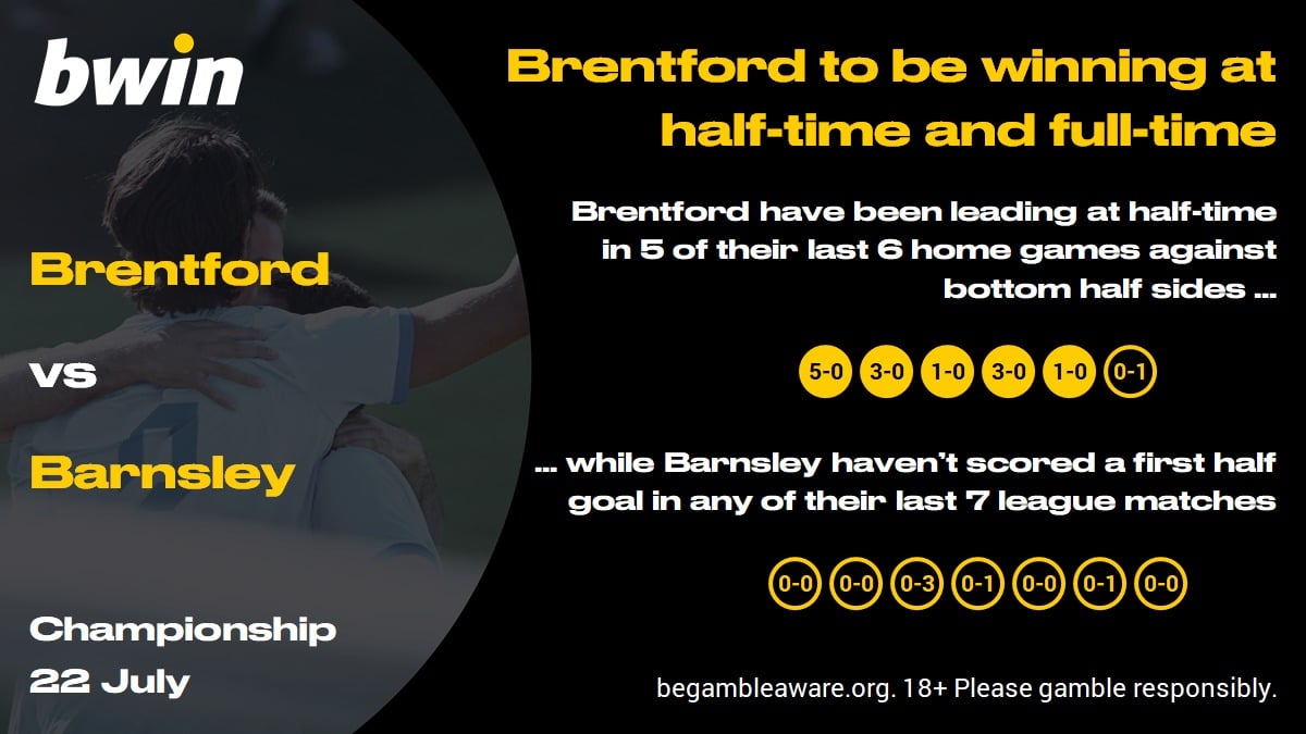 BREBAR - Brentford HT FT Brentford vs Barnsley prediction, Championship, football