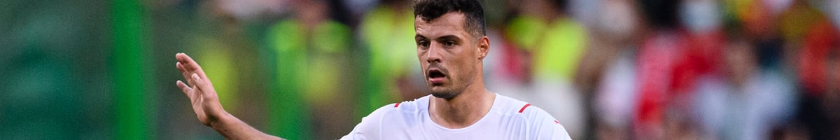 Granit Xhaka of Switzerland