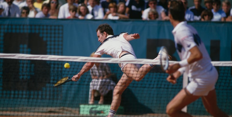 Lendl Versus McEnroe French Open finals, tennis